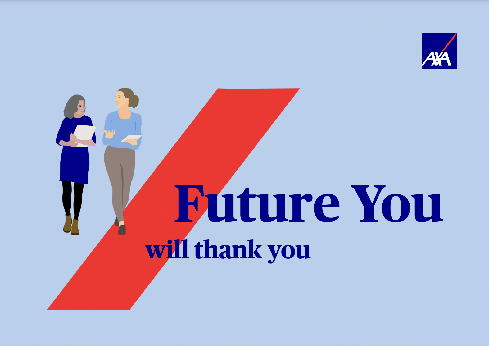 Content writing - AXA Future You report