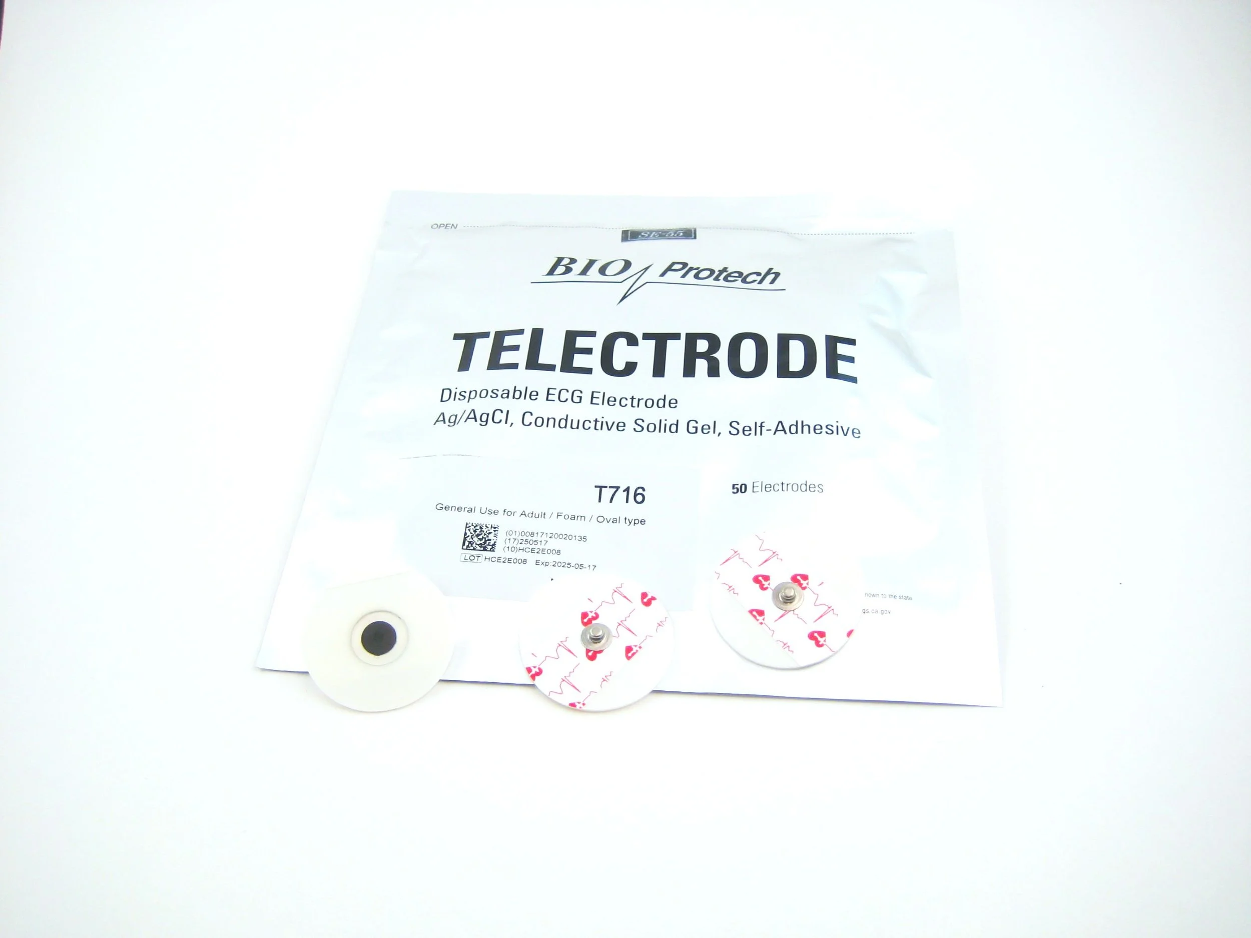 SE-55: Pre-Gelled Electrodes, 50