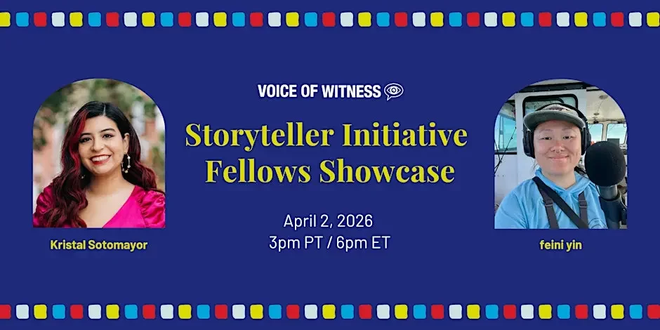 Storyteller Initiative Fellows Showcase