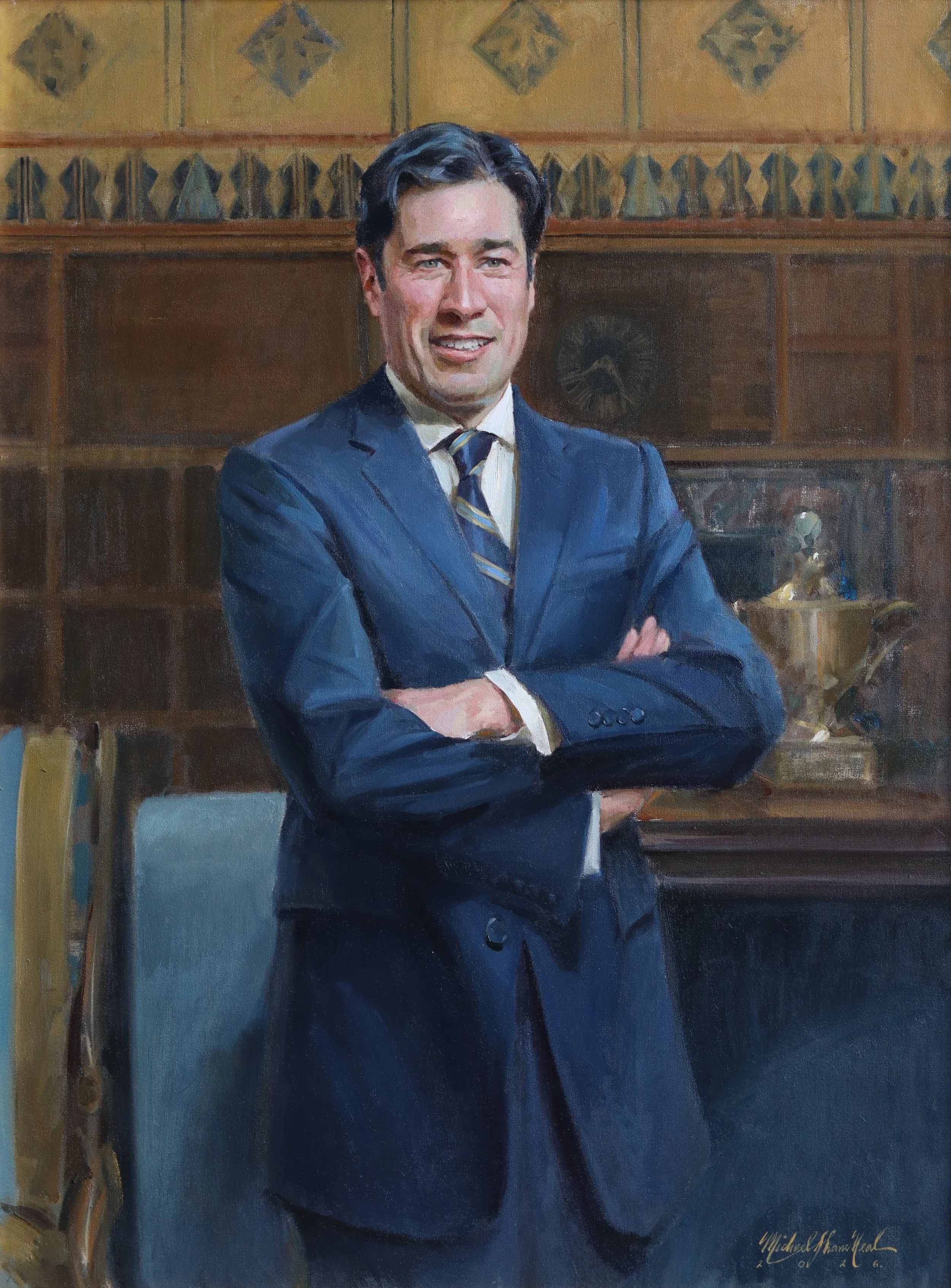Javier Rodriguez, Private Institutional Collection, 36"x48"