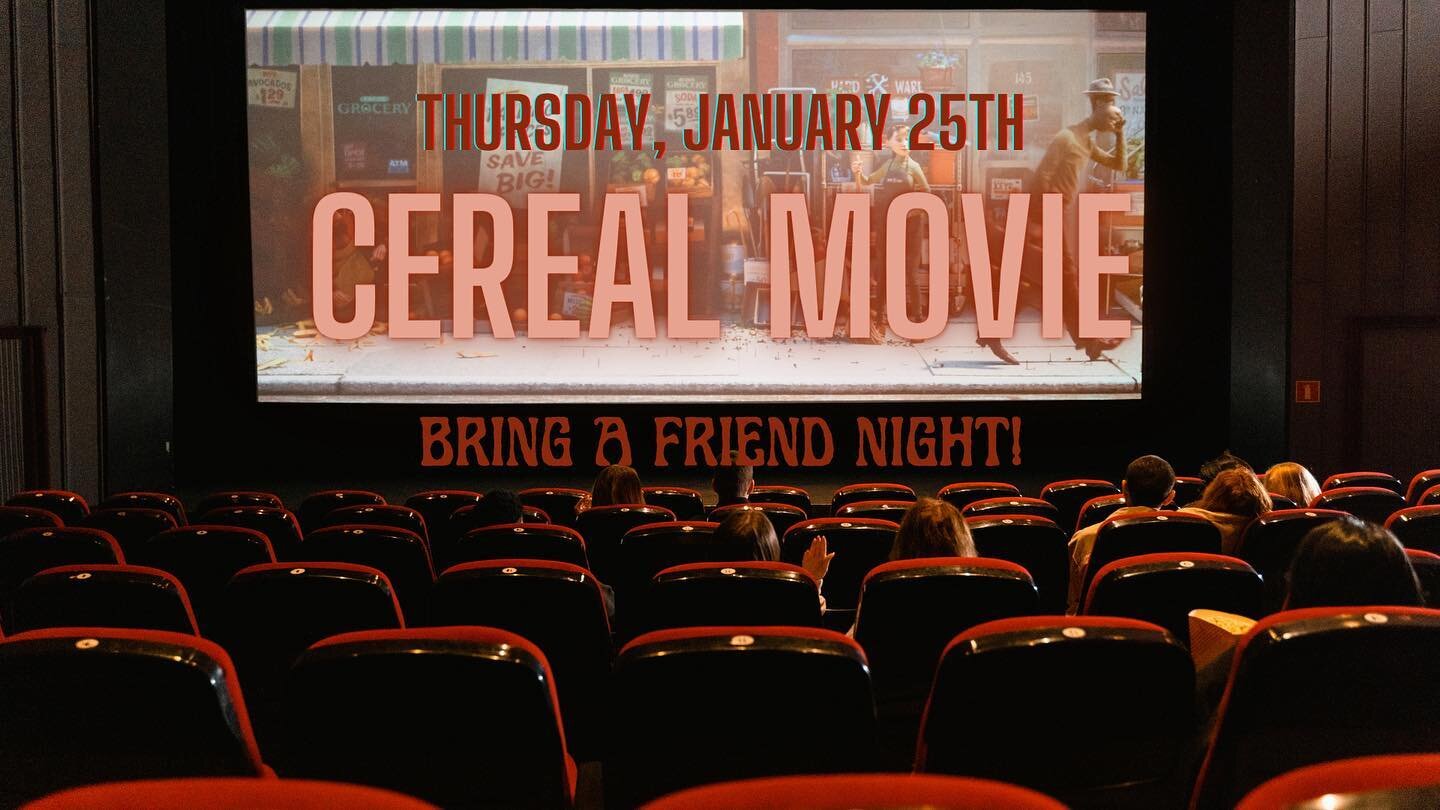 What&rsquo;s your favourite cereal ?! 

We&rsquo;ll see you this Thursday SPLAT for our movie night! 
PS : Drop off is normal time at 7 but pickup after is at 8:45 to make time for our movie!