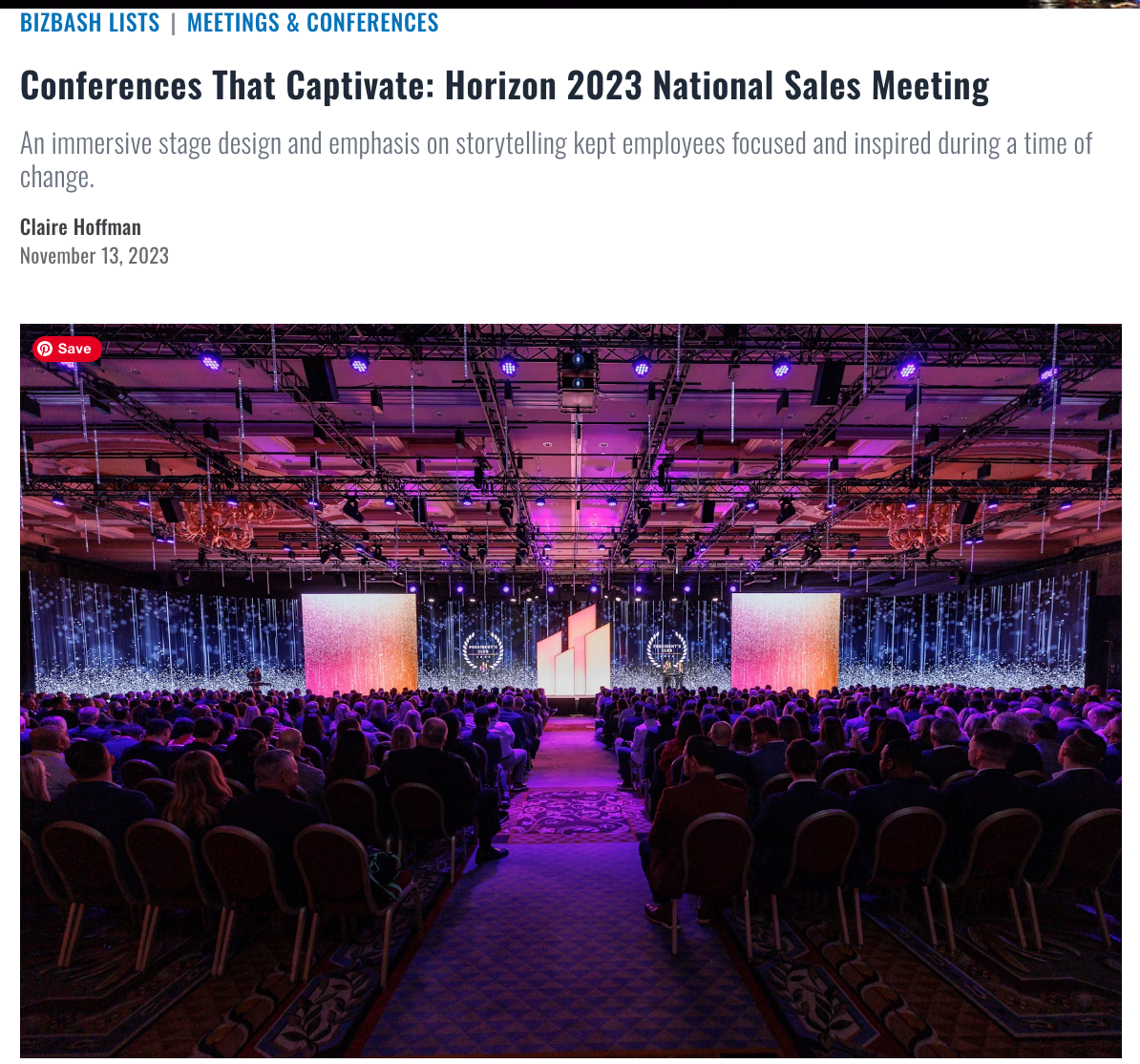bizbash conferences that captivate 2023