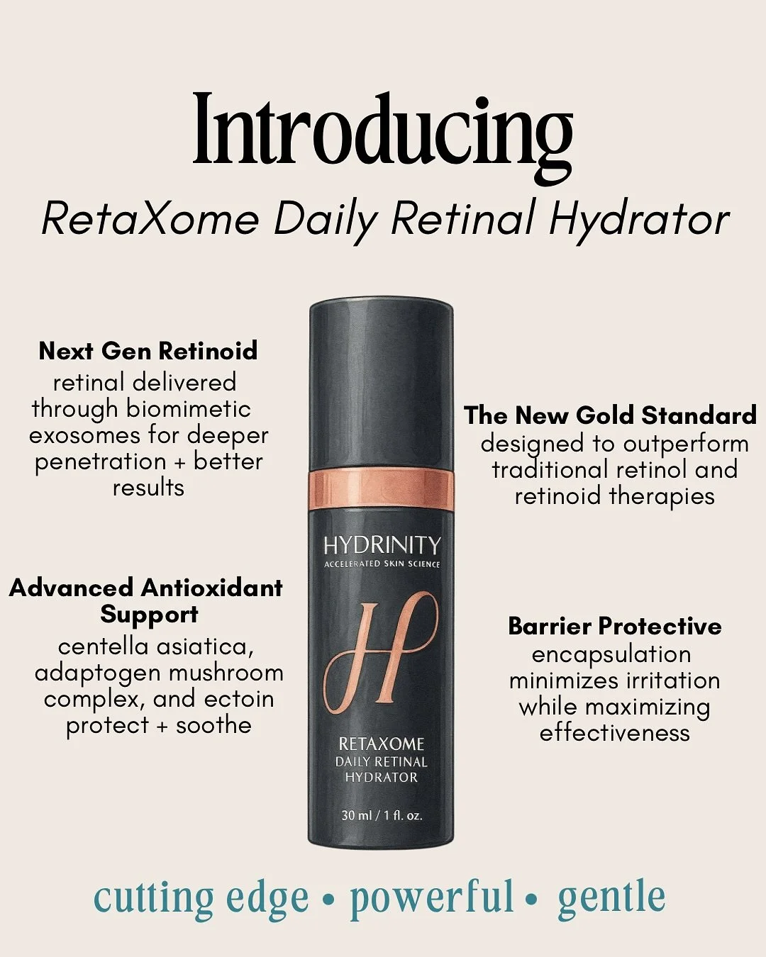 If you&rsquo;re still looking for the right retinol, this one&rsquo;s for you 💛

RetaXome is engineered to give you all the smoothing, firming, and brightening benefits of a powerful retinal &mdash; without the dryness or irritation that usually com