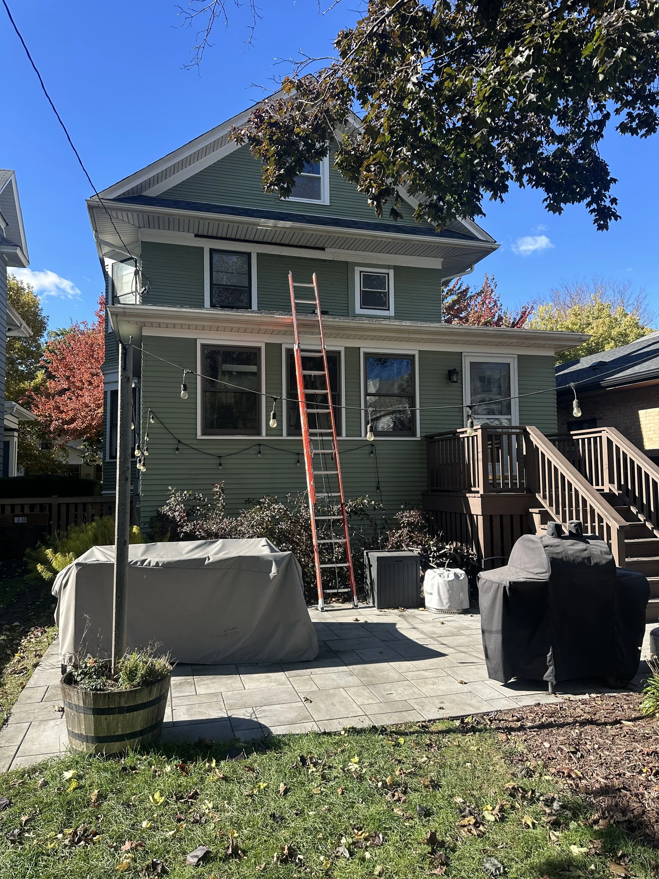 Home Addition Inspection – Oak Park, IL
Testing performed before construction of a planned home addition.
