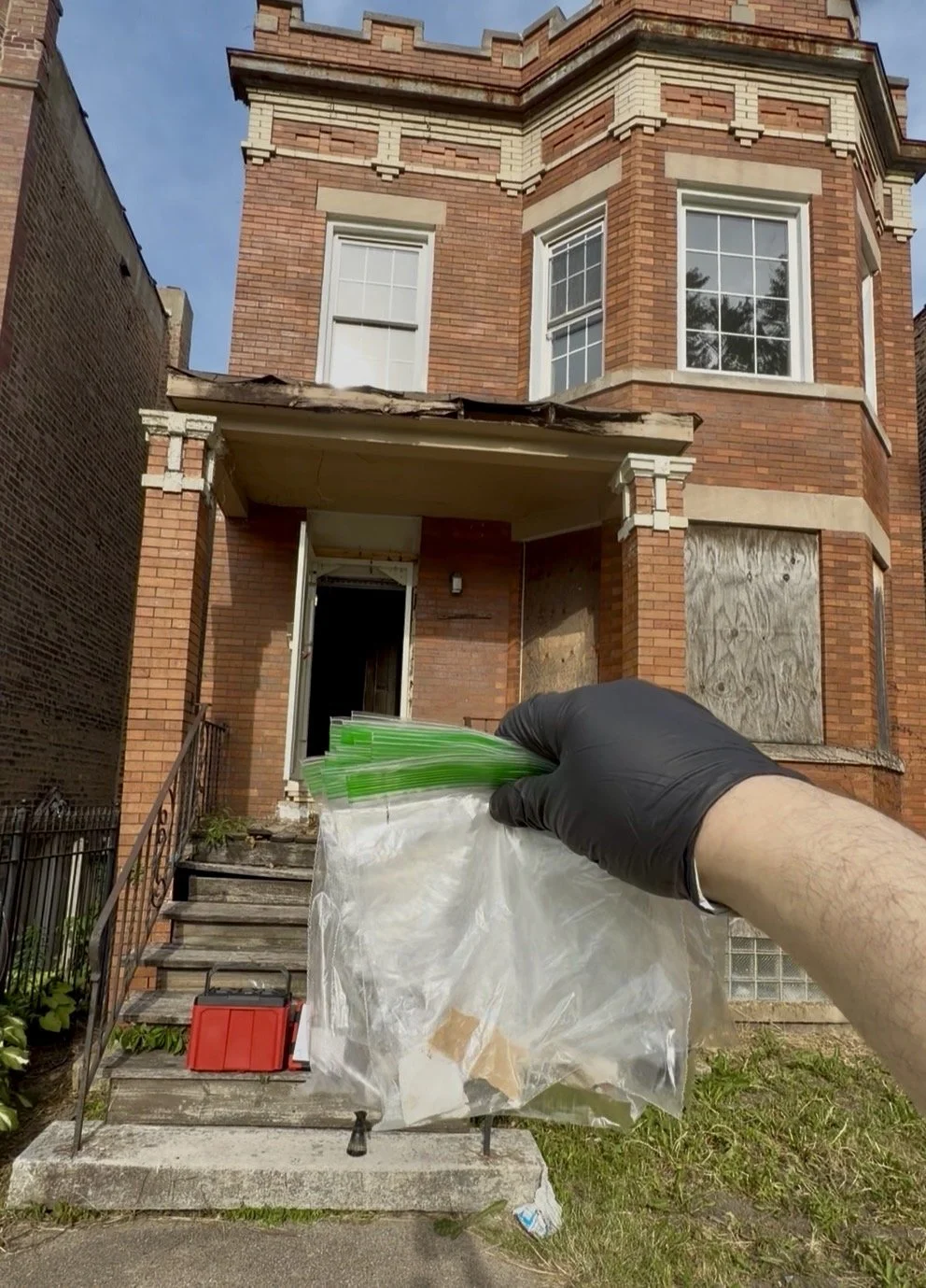 Two-Flat Gut Renovation Inspection – Chicago, IL
Testing completed before renovation of a Chicago two-flat property.