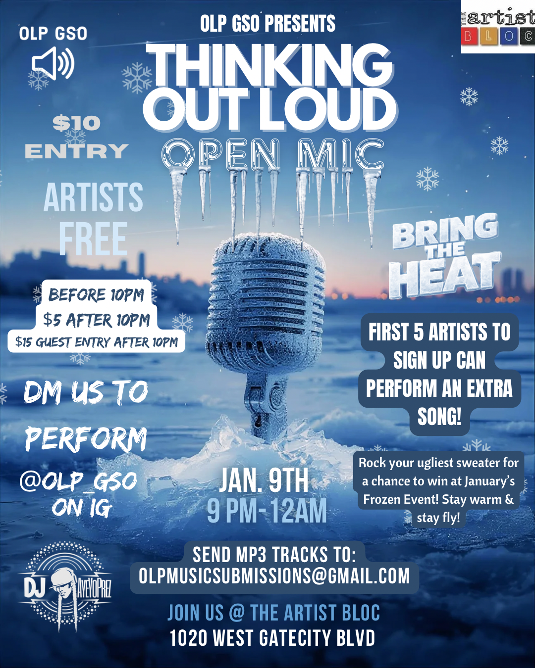 OLP JANUARY OPEN MIC 2026