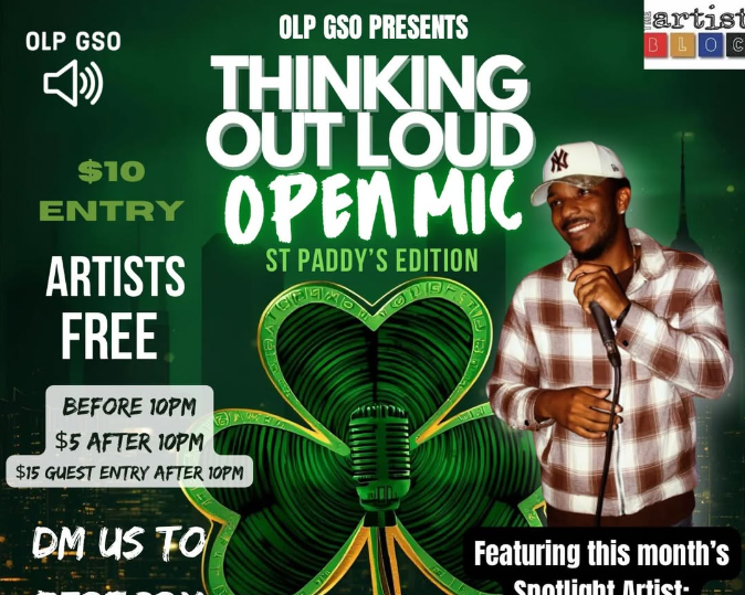 Thinking Out Loud OPEN MIC Featuring Chase Sounds