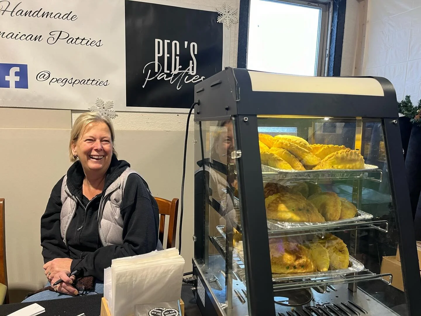 Hot and Fozen patties by @pegspatties is popping up at J&amp;W Farms General Store today! 9am-4pm for the A Very Milford Christmas Tour. Get a passport and a stamp from each Milford stop for a chance to win a basket full of local goodies!