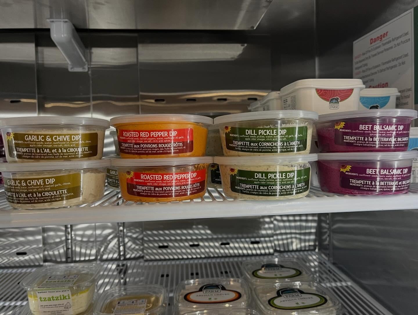 Happy to find our dips available in Brighton at @northumberlandfinefood 🤩