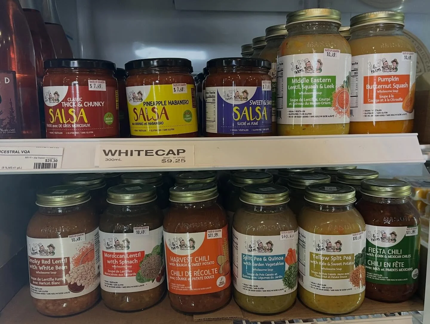 Taste of Country - @tasteofcountry93 both locations in Belleville and Prince Edward County have our soups, chilis and salsas in stock🤩 Warm up this winter with our amazing wholesome products that will nourish your body &amp; soul!