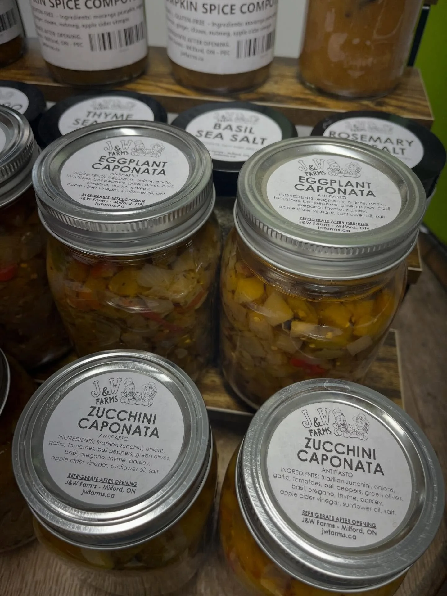 Our General Store has a great selection of locally and Ontario made products to make your life more delicious! Our own Caponatas, @randeesbees honey variety, nutritious @joeyseedcrisps , @pegspatties jerk marinade and the so popular @mountainoakchees