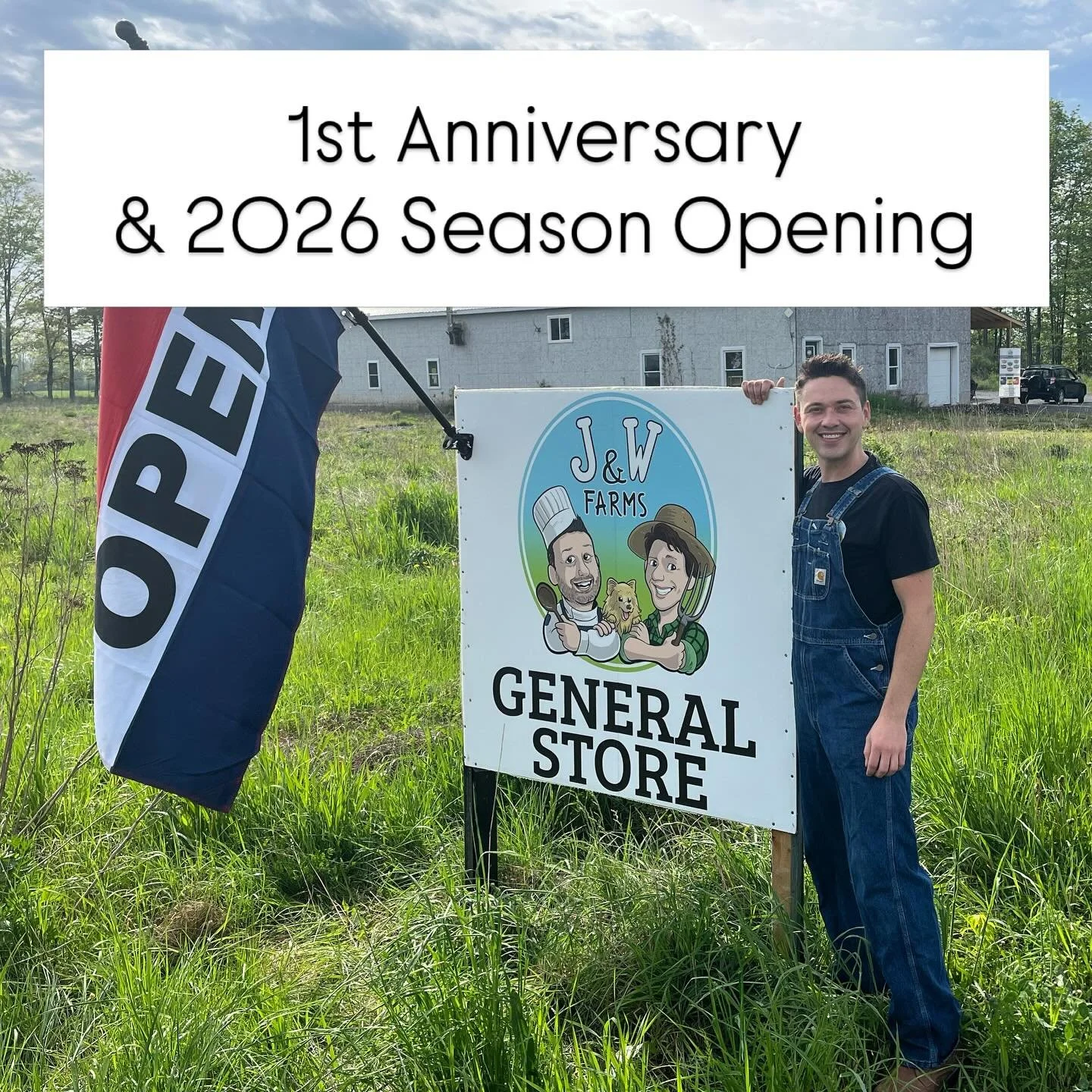 This SATURDAY, May 16th, we will be throwing a party to celebrate our General Store&rsquo;s 1st anniversary! @pegspatties and @testaduraco will join the fun selling hot and ready patties and Spring gelato🤩 First 50 customers will receive a free surp