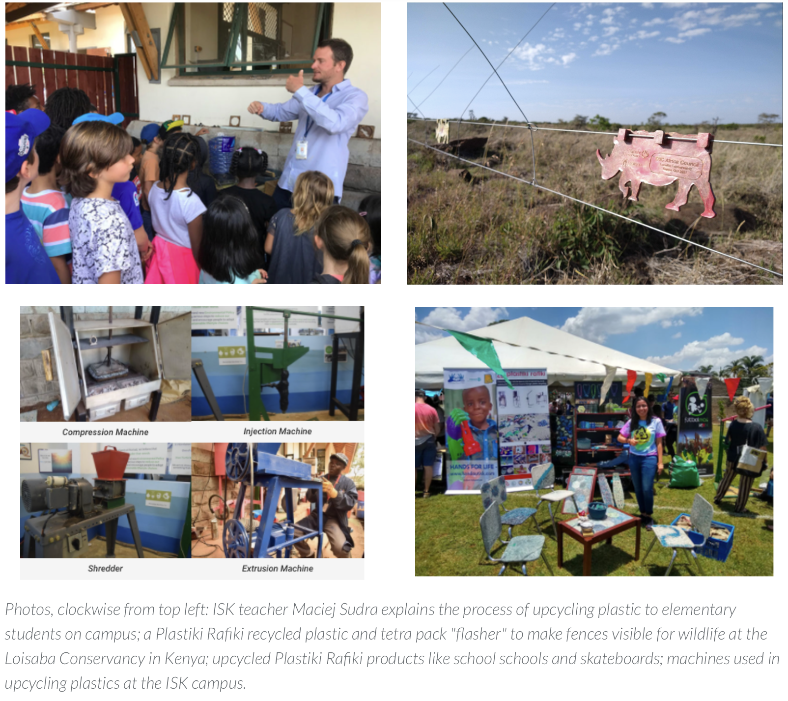 Plastiki Rafiki: upcycling plastics &amp; creating community partnerships