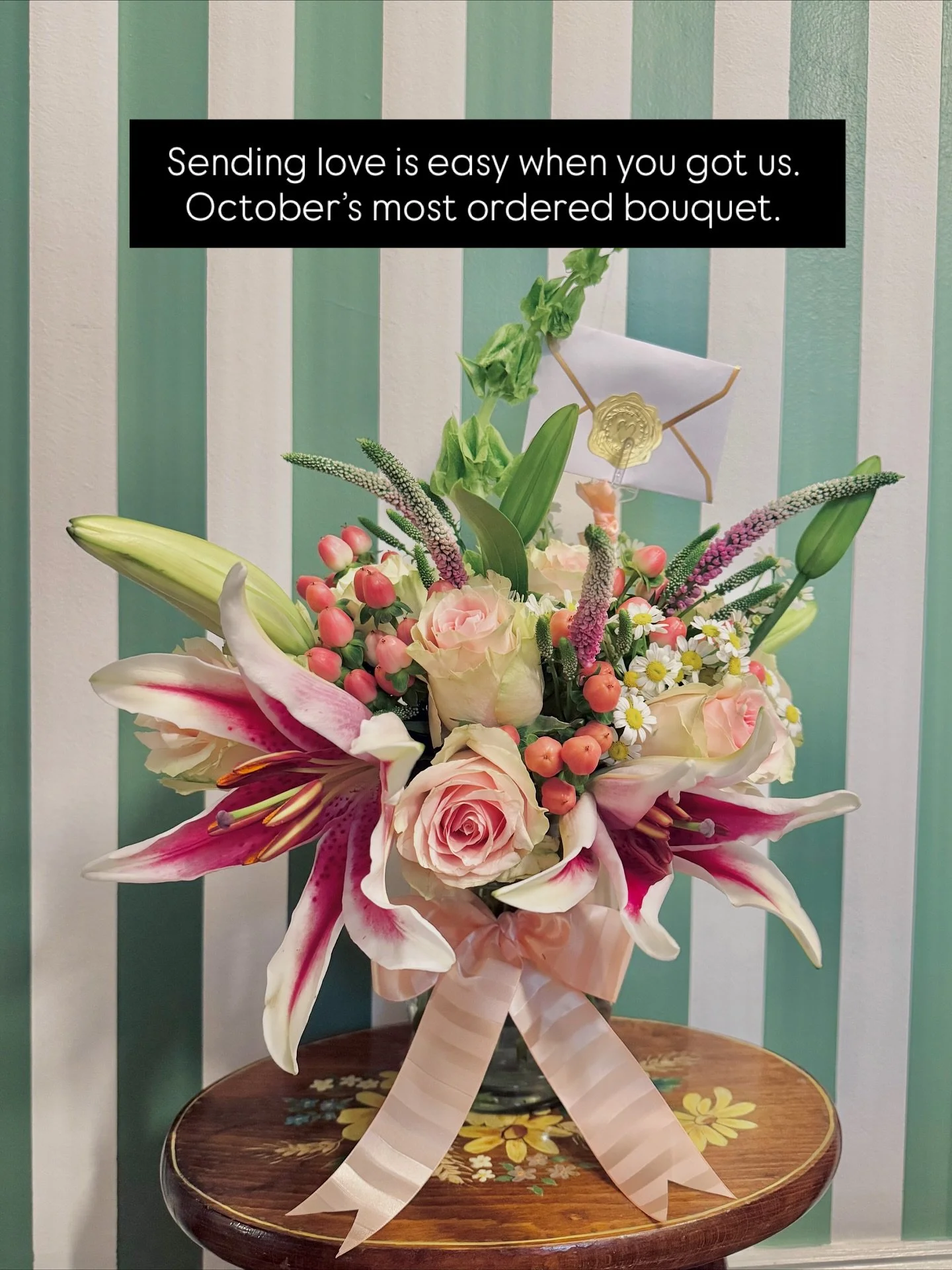 ✅same-day or next day delivery ✅concierge delivery service ✅local owned ✅100%TLC fresh blooms ✅woman owned