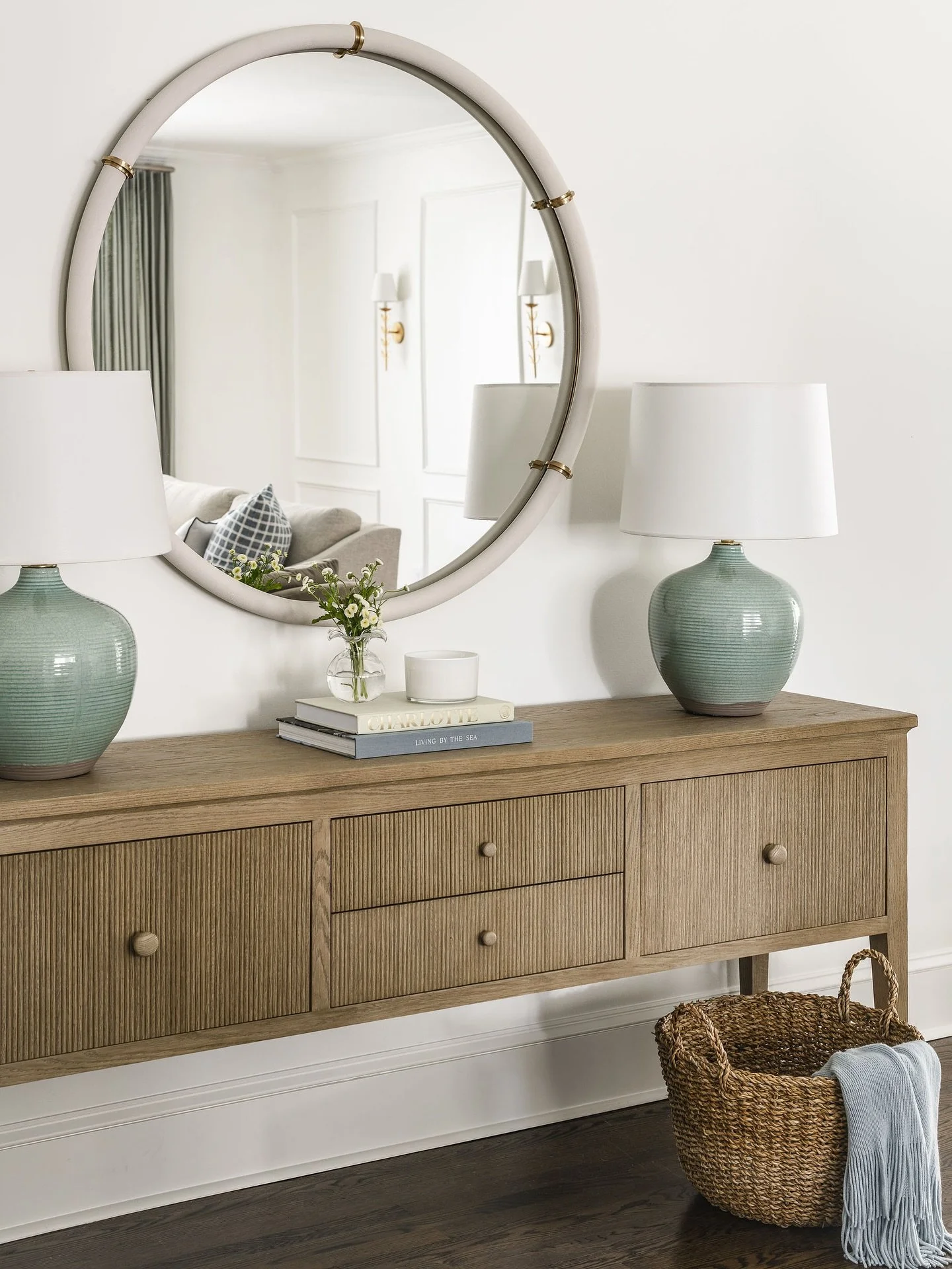 Soft &amp; serene: every detail of our #MadeInMontibello remodel and furnishing project had these design elements in mind. 🤍

📷: @tiffanyringwald 

Montibello Home Design | Montibello Interior Designer | Charlotte Interior Design | Charlotte Interi