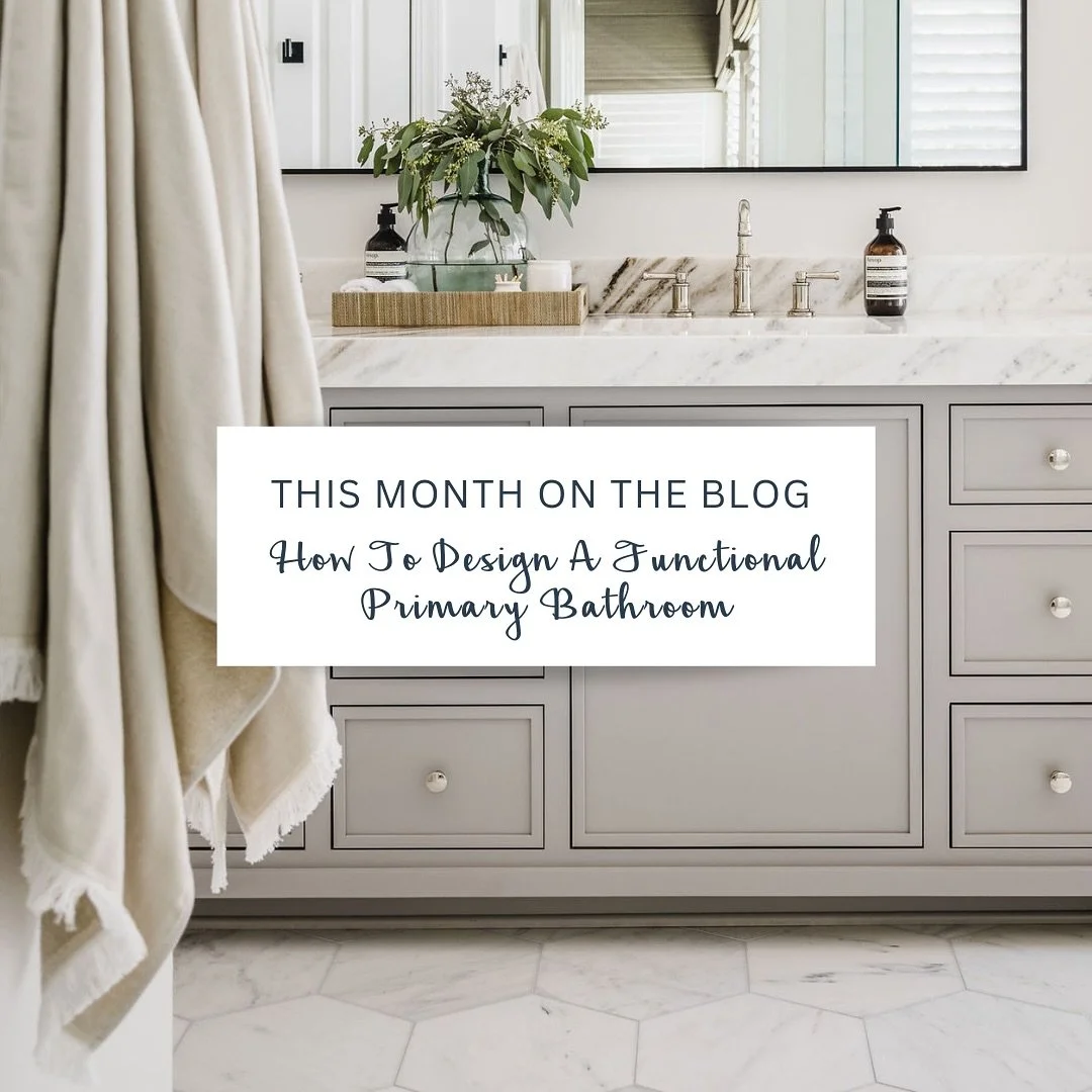 If the kitchen is the heart of the home, the primary bathroom is the sanctuary. 🛁 

It&rsquo;s where you retreat, reset, and refresh - a space you should love getting ready in each morning just as much as you enjoy unwinding in each night. 

As one 