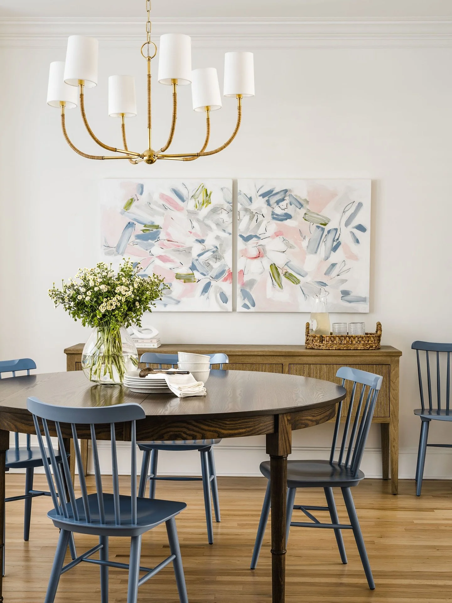 A timeless mix of craftsmanship, functionality, and warmth - exactly what I envisioned for our eat-in kitchen space!

I fell in love with a photo of an antique dining table and couldn&rsquo;t get it out of my head. @kauffmanandco brought that vision 