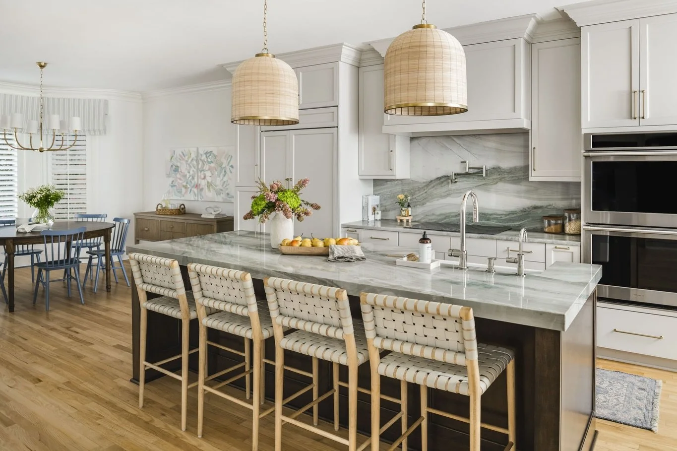 What do I think made the biggest difference in my #BulafulHome kitchen renovation? 

Hands down, it was removing the wall between the previous kitchen and dining room. Opening up the space allowed us to add a 9.5 foot island and rearrange the cabinet