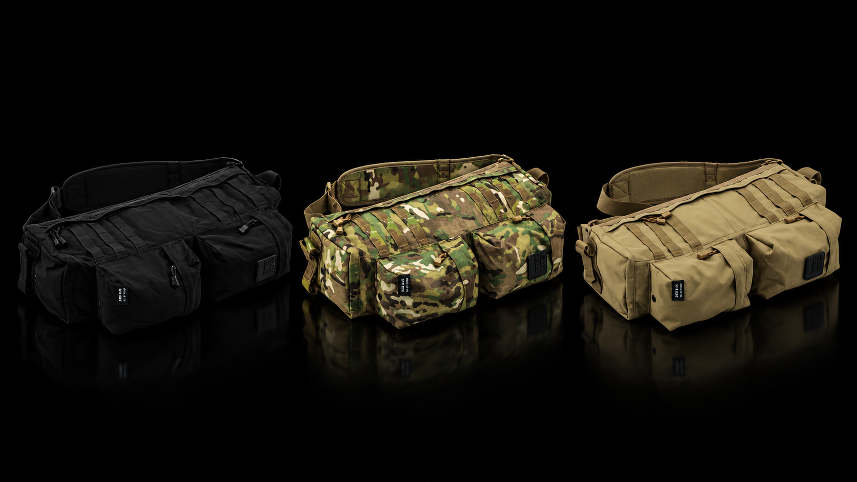 Black, camouflage, and tan bag trio-1.png