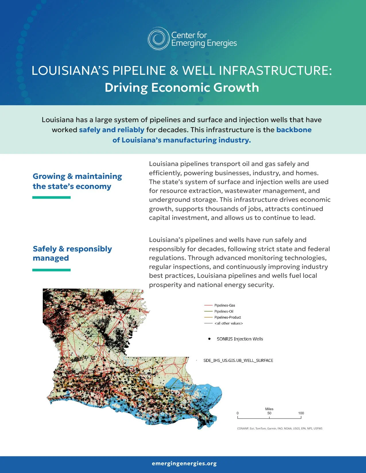 LA Pipeline & Well Infrastructure