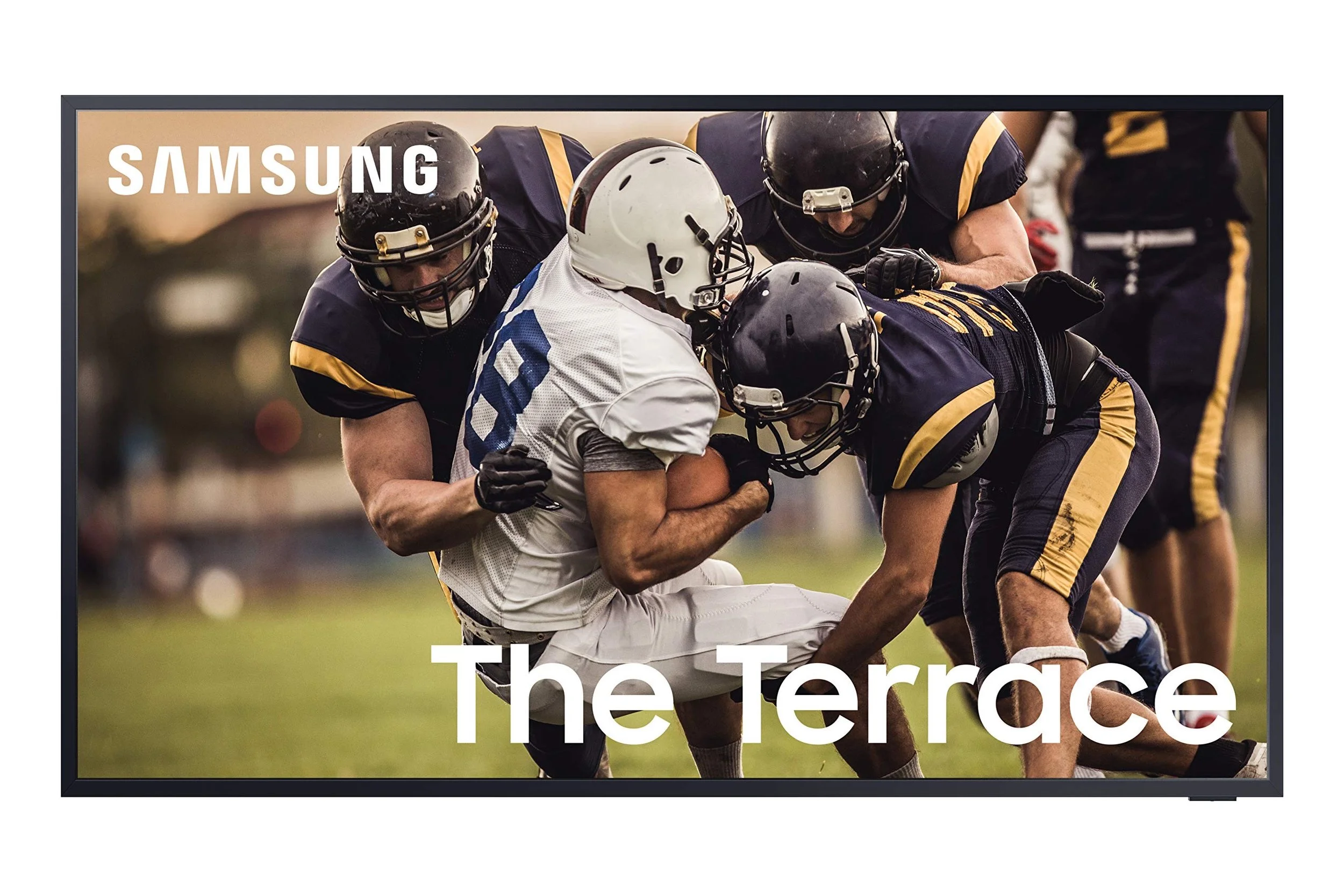 Enjoy Outdoor Entertainment in Brilliant Detail with the SAMSUNG 55-inch Class QLED 4K The Terrace TV 