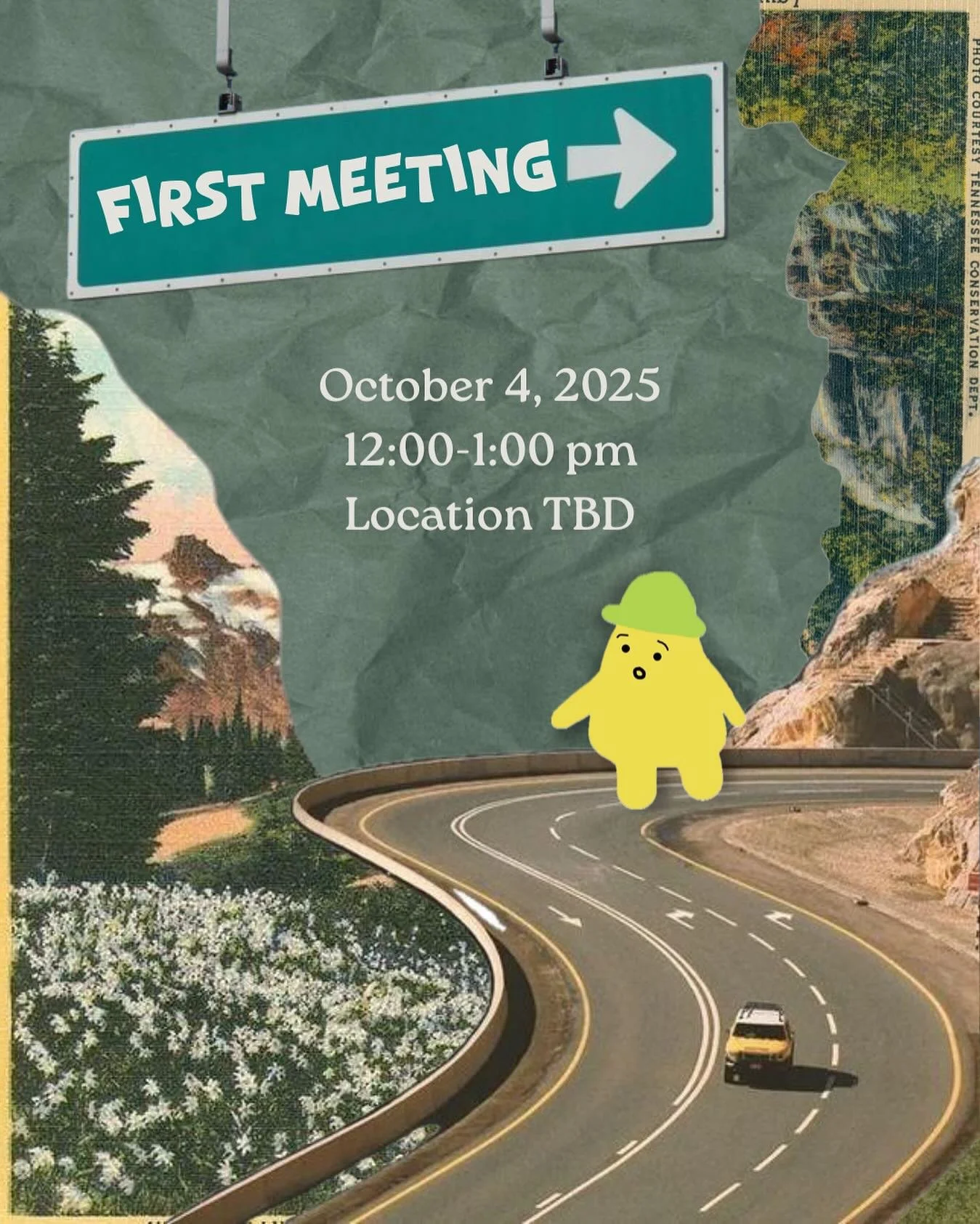 Helloooo Rising friends! Happy week 1! To end the week off, we will be having our first meeting this Friday from 12:00-1:00! Location, as of now, is TBD but will be posted asap. We hope to see you there 🍁🎒🍄