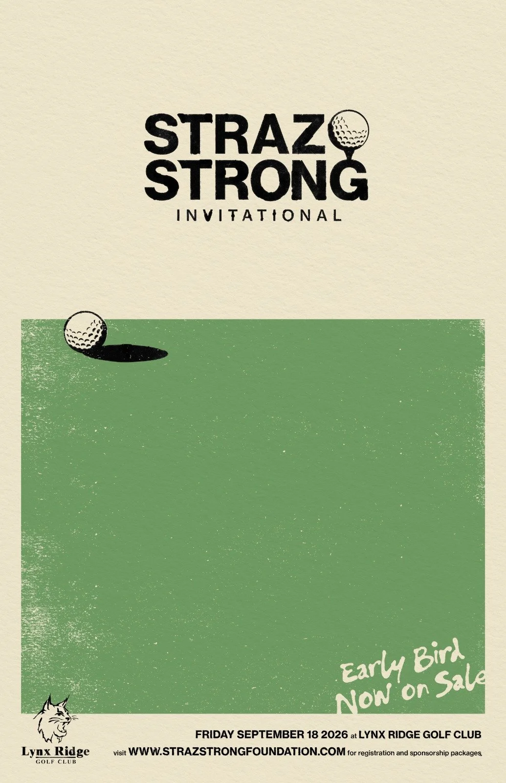 STRAZ STRONG INVITATIONAL GOLF TOURNAMENT - (DUO)