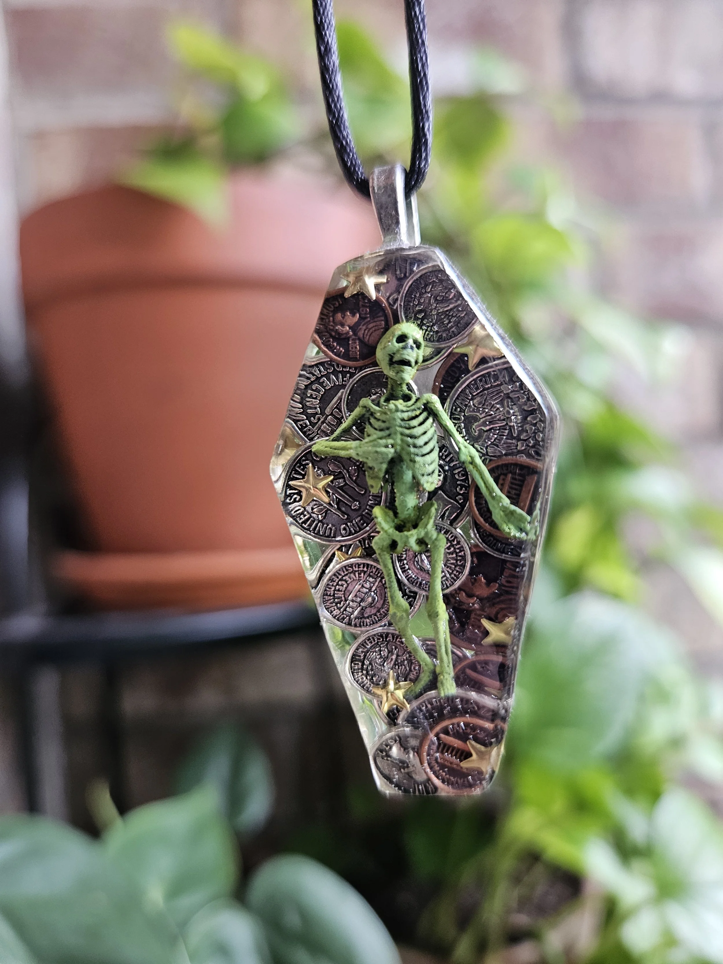 coffin necklace