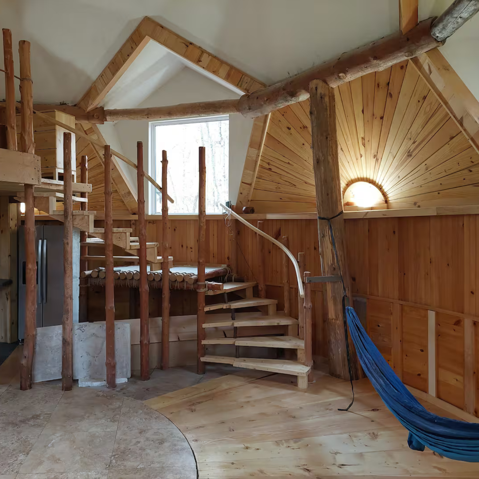 Geodesic Dome Interior
