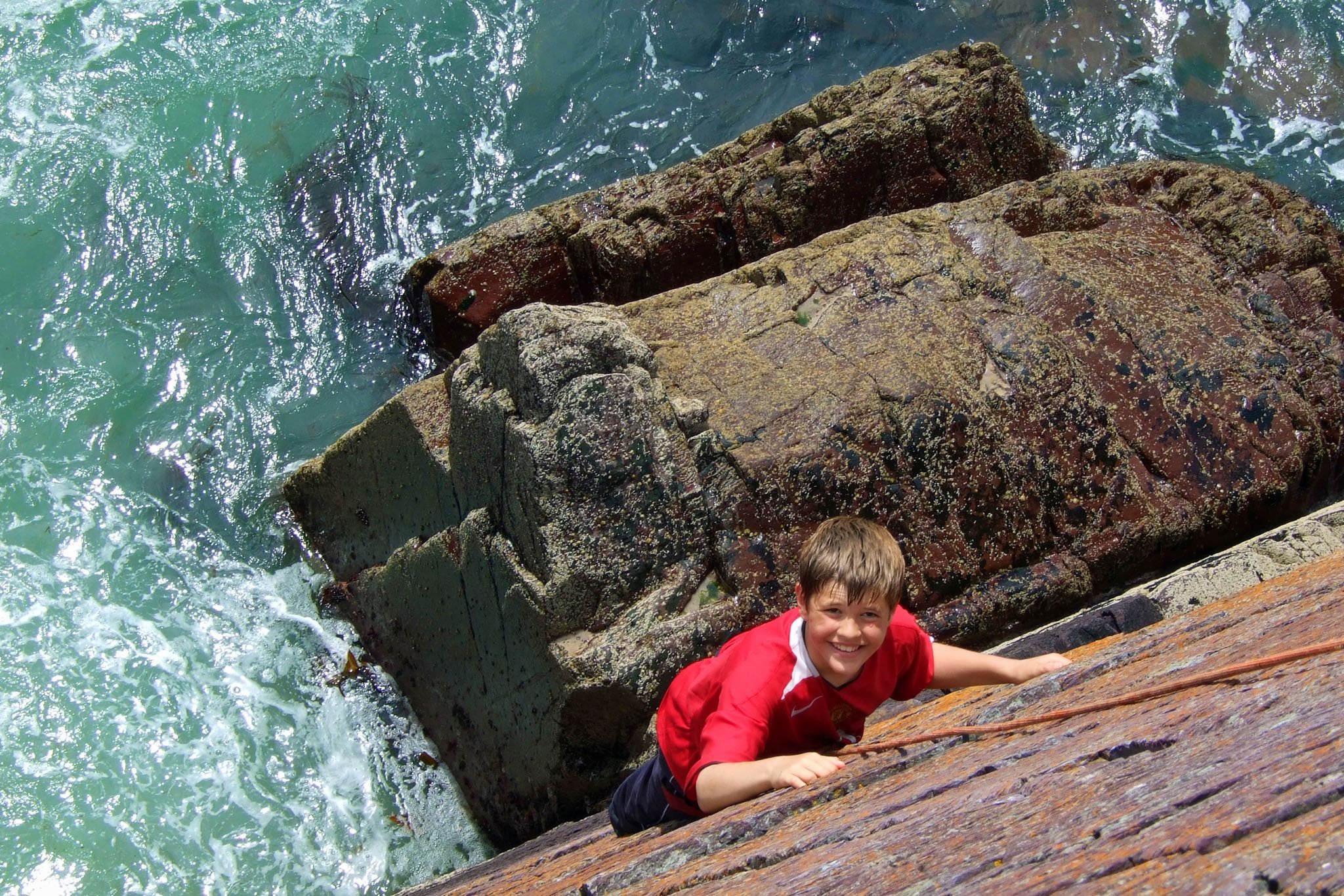Red Wall 3 - Porthclais, 2003