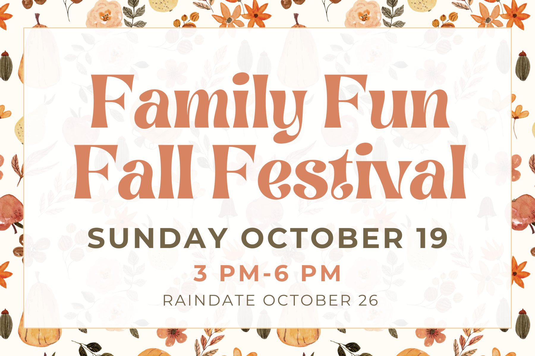 Family Fun Fall Festival