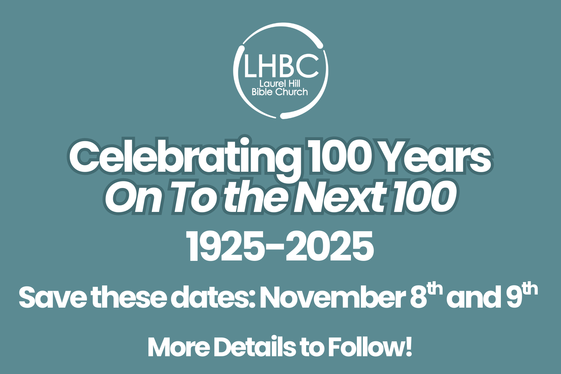100th Anniversary Celebration