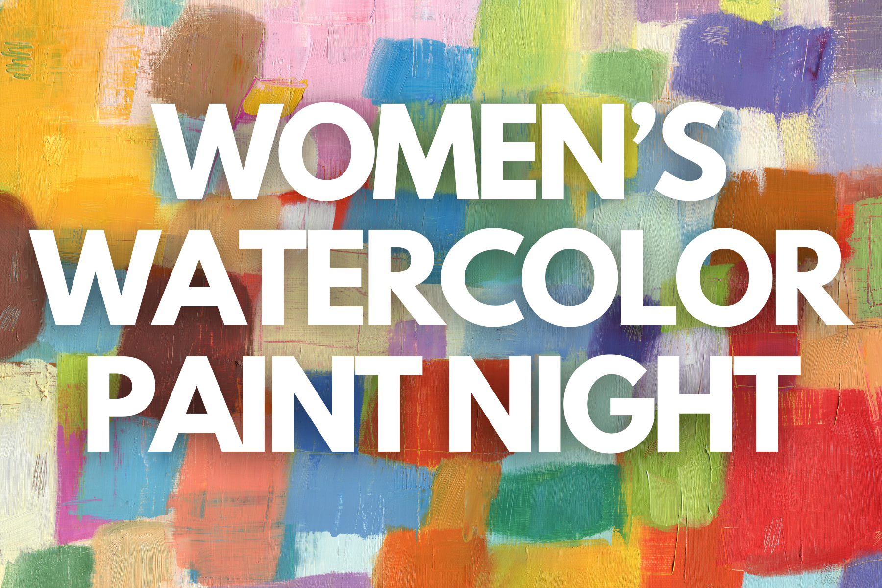 Ladies' Watercolor Paint Night