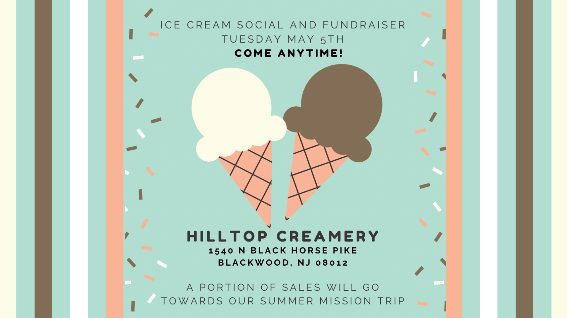 Hilltop Creamery Missions Trip Fundraiser