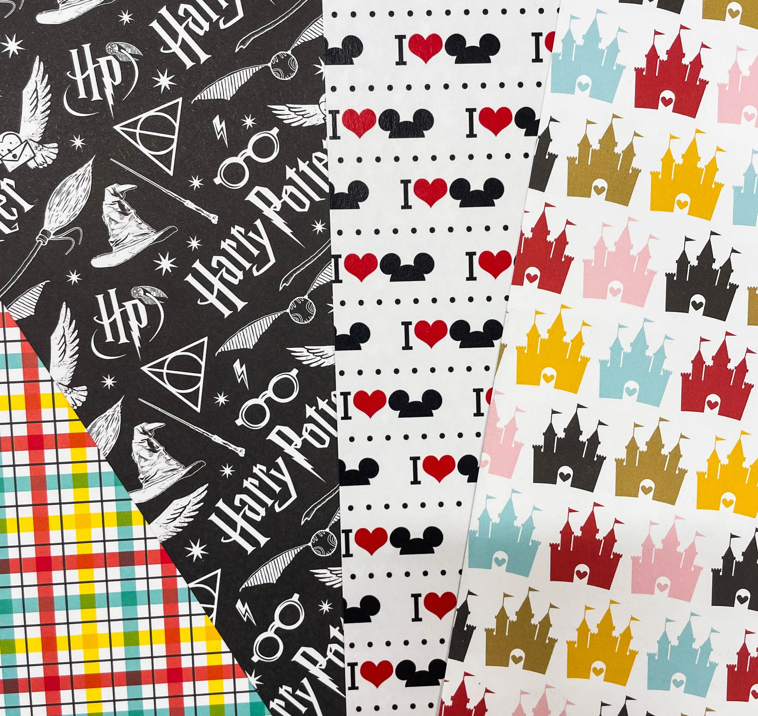 Disney and Harry Potter Paper Prints