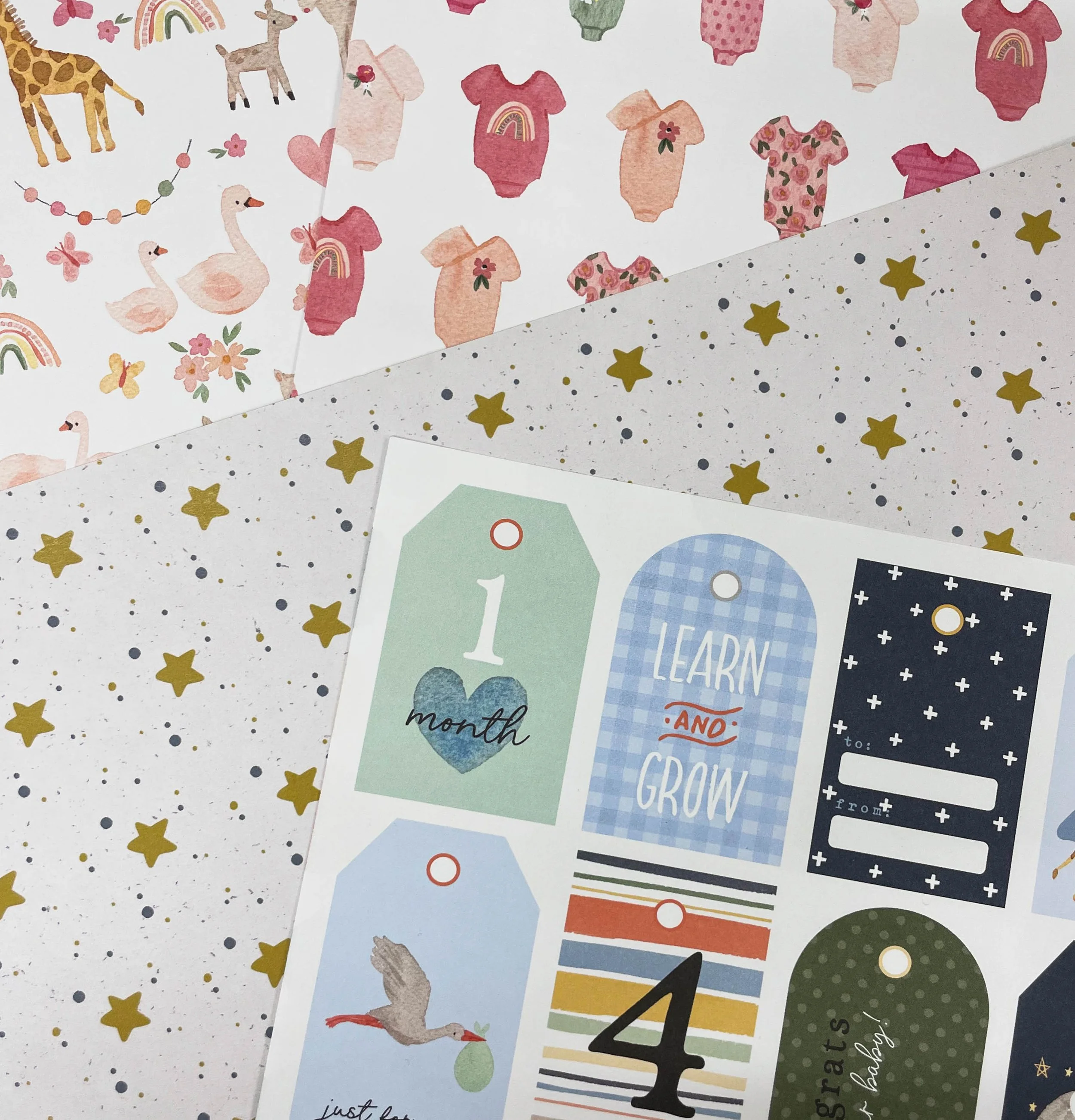 Baby Paper Prints