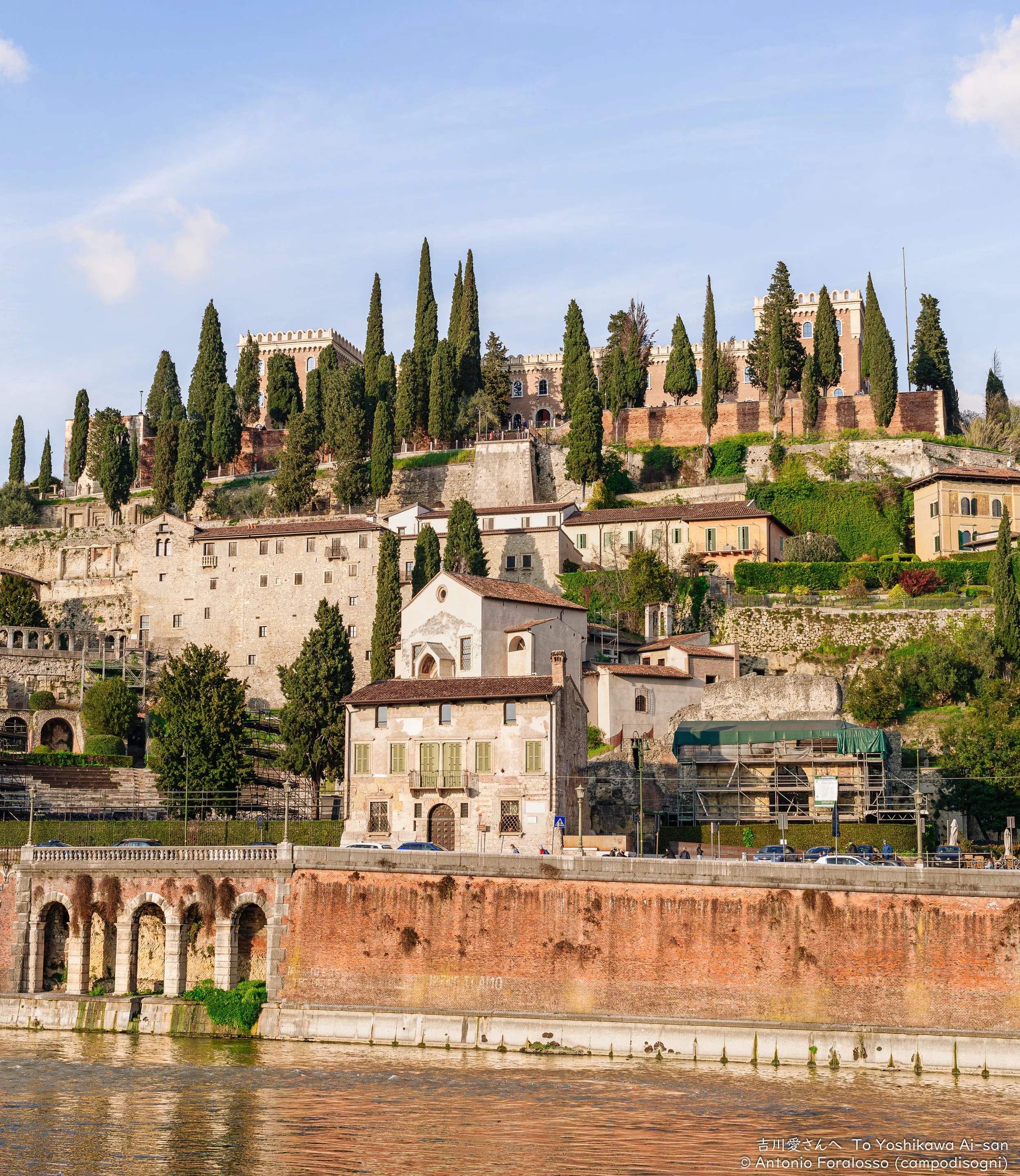 Castel San Pietro (visto dall'Adige)