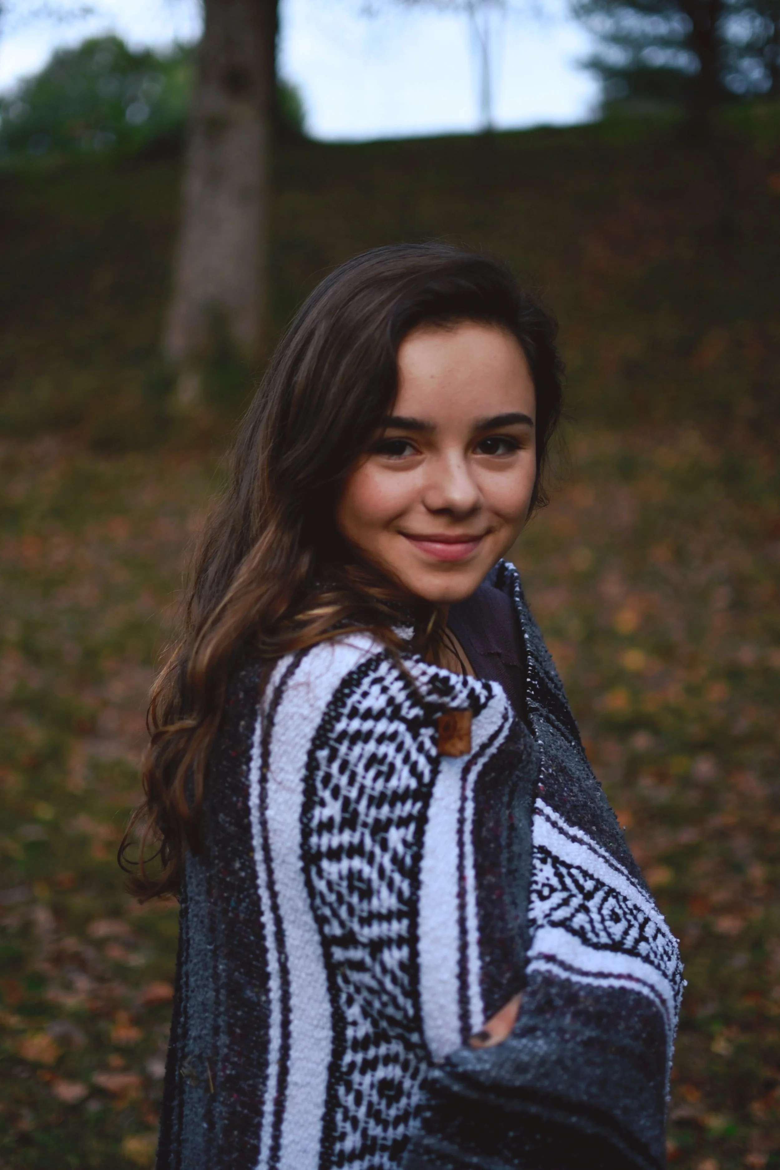 Little girl smiling for a photo