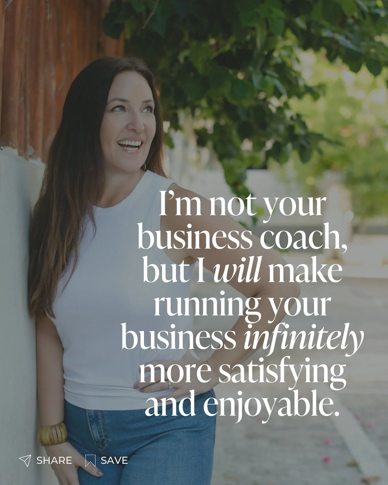 If you hit every deadline, keep every promise, and execute every plan, but you can&rsquo;t feel joy, peace, or presence while you do it...

You&rsquo;re not &ldquo;bad at balance.&rdquo;
Your capacity is cooked.

Business coaching teaches you how to 