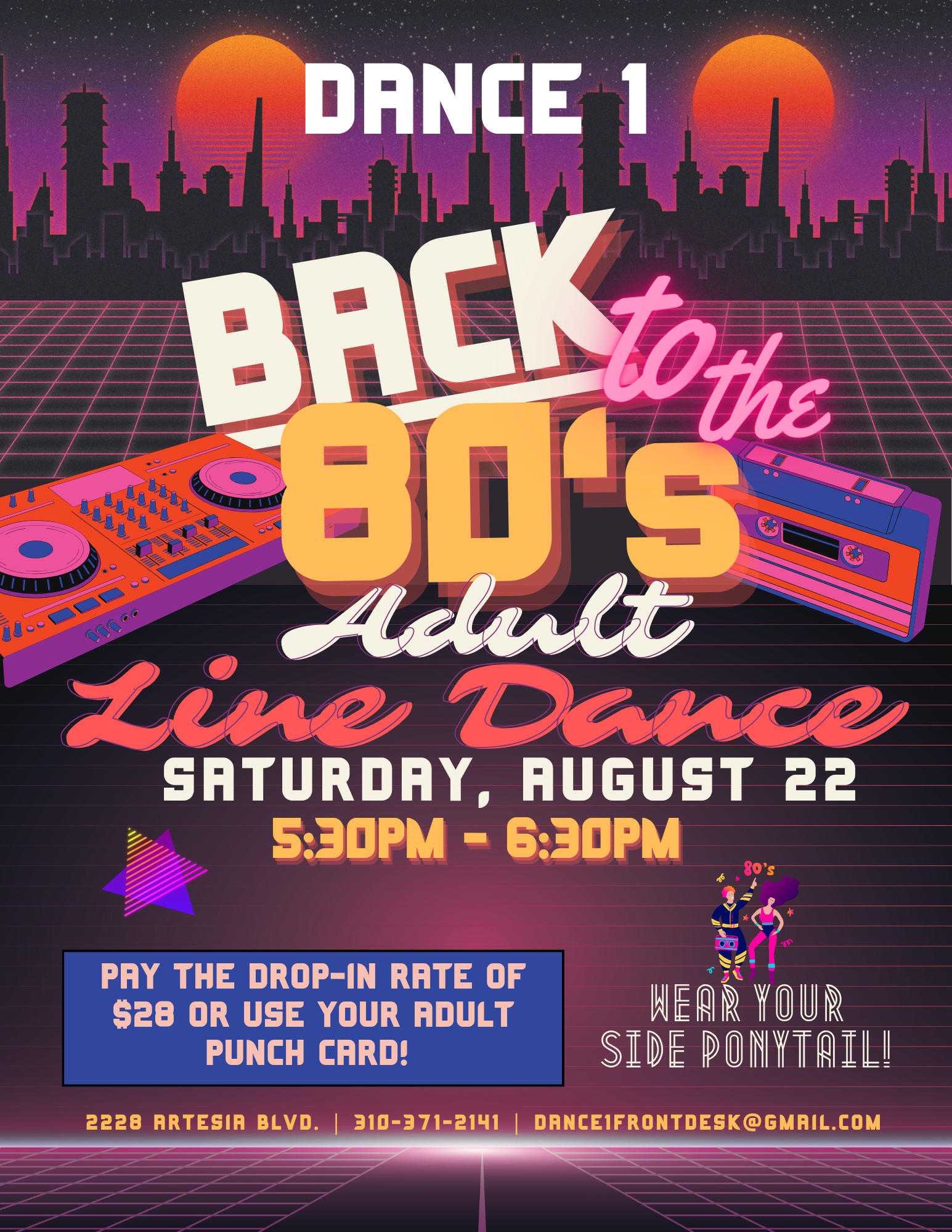 Adult Line Dance - Monthly Pop-up!