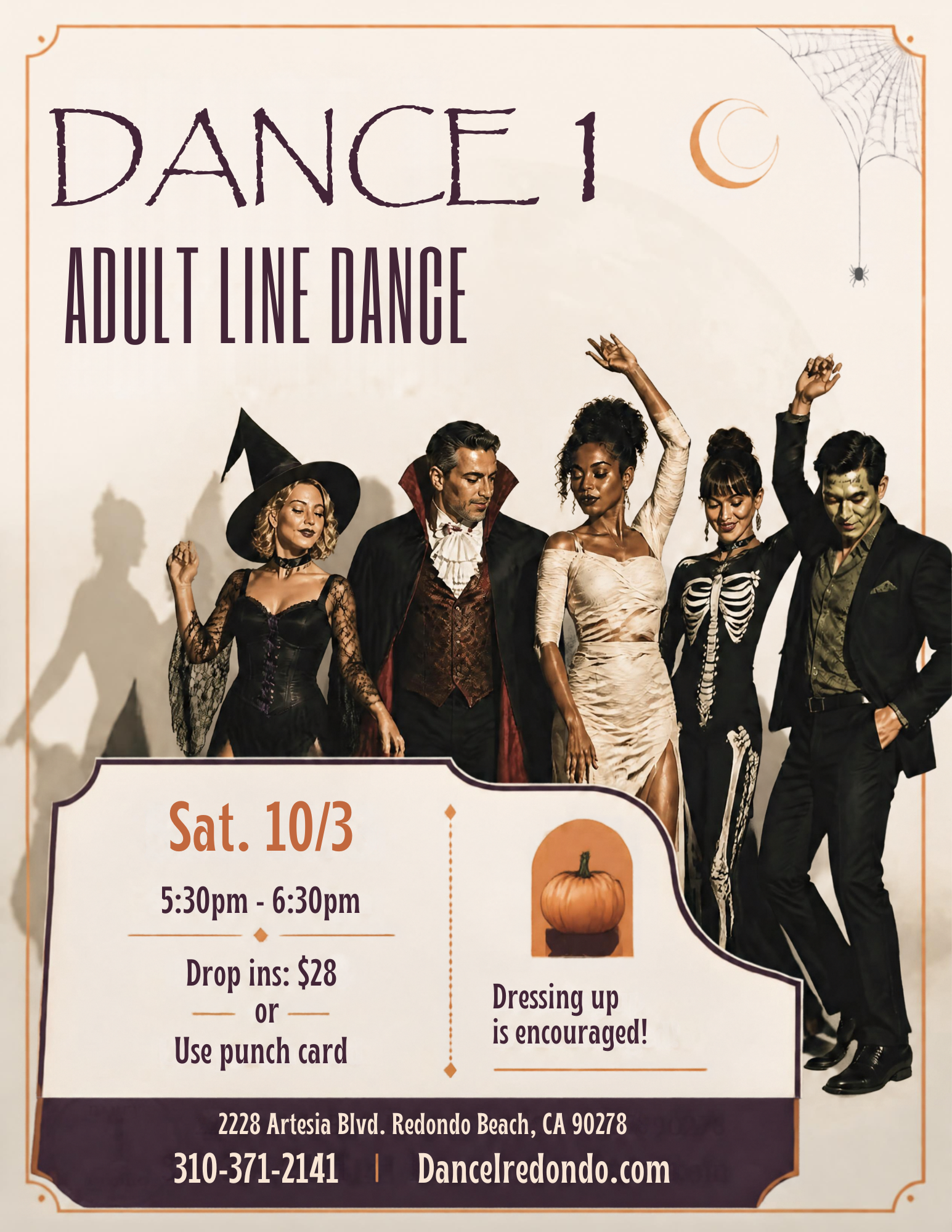 Adult Line Dance Monthly Pop-up!