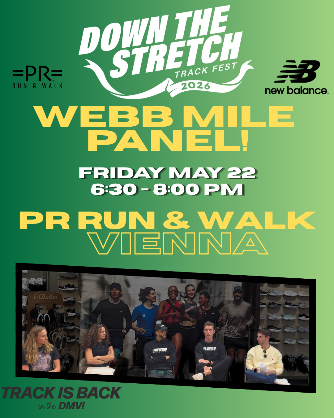 Friday May 22: Webb Mile Panel