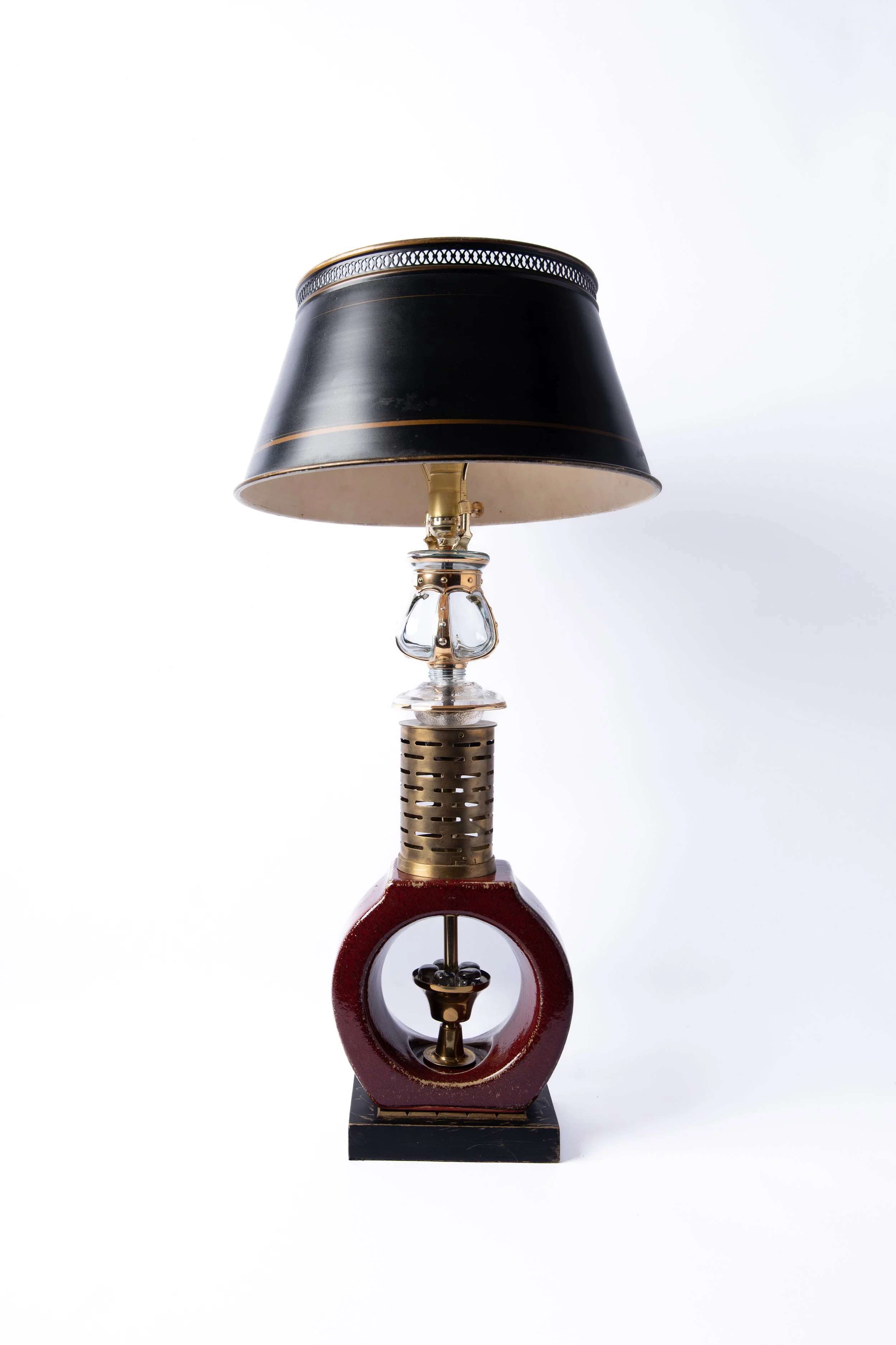 Red Brass Circle