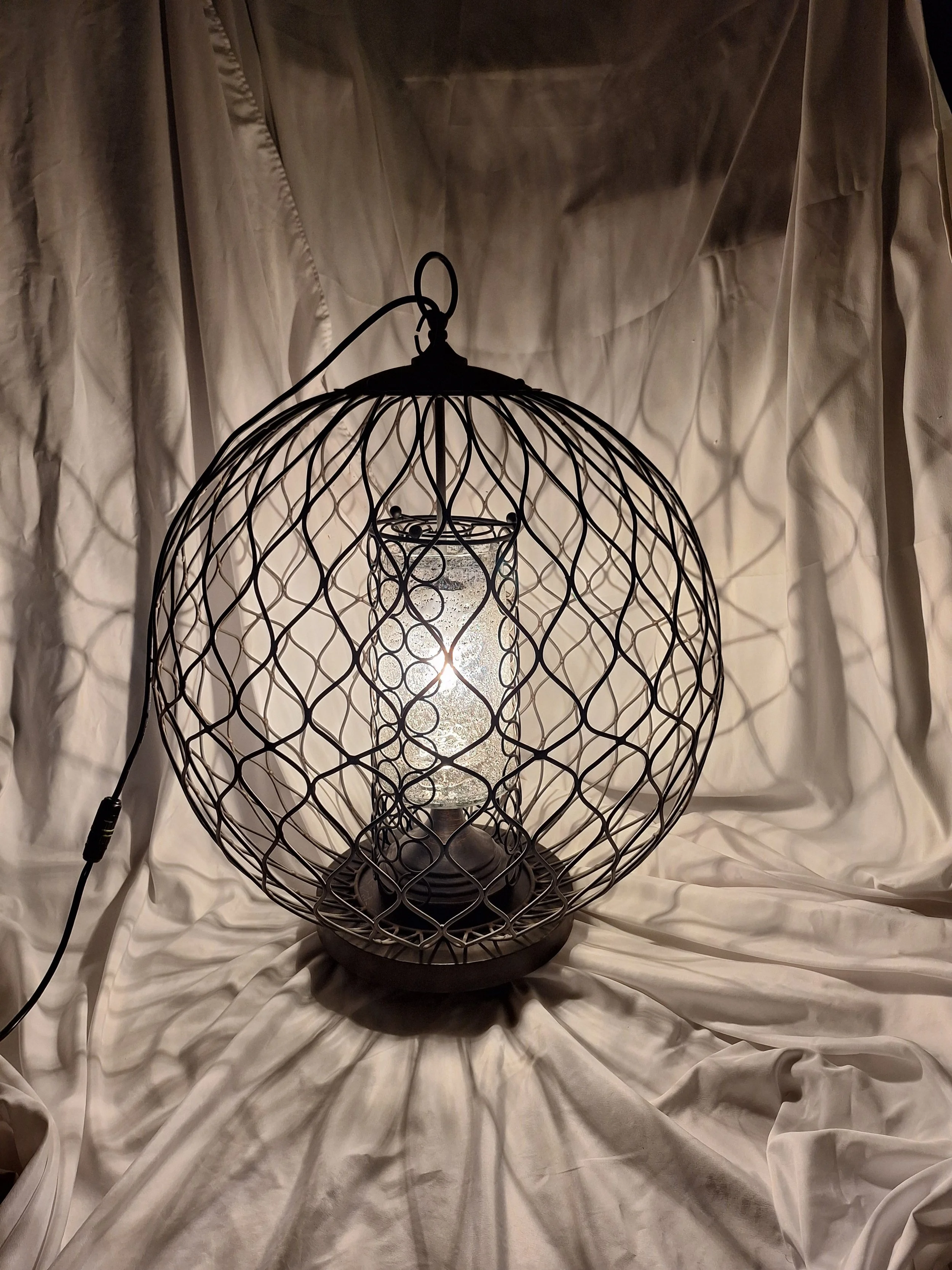 Open Ball Porch Lamp