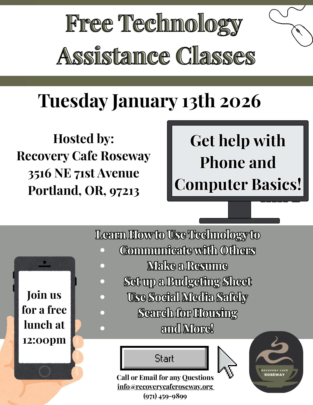 Technology Assistance Class