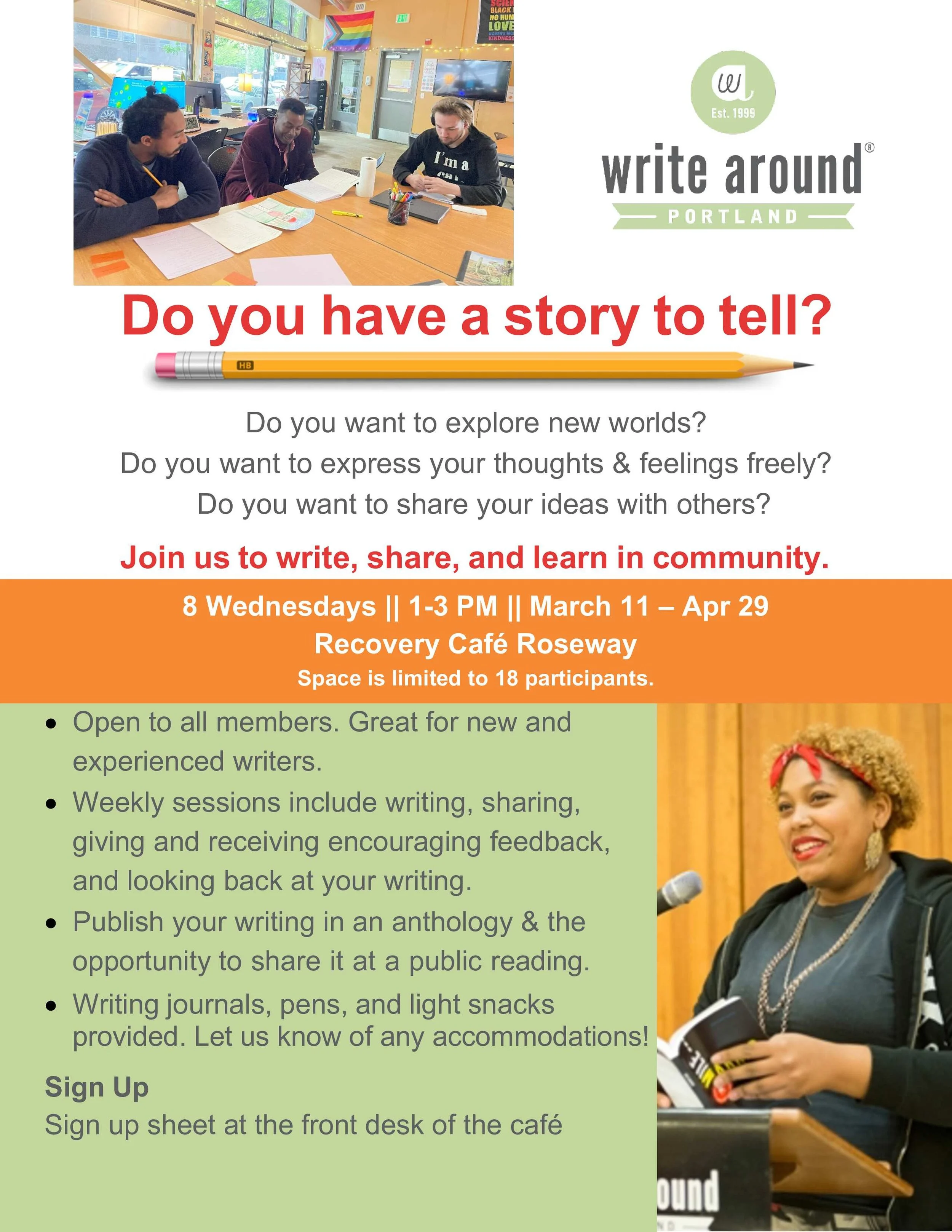 Write Around Portland