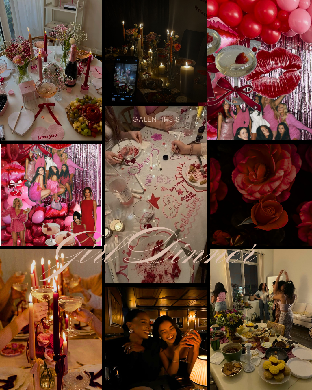 Girl Dinner Galentine's Dinner Party