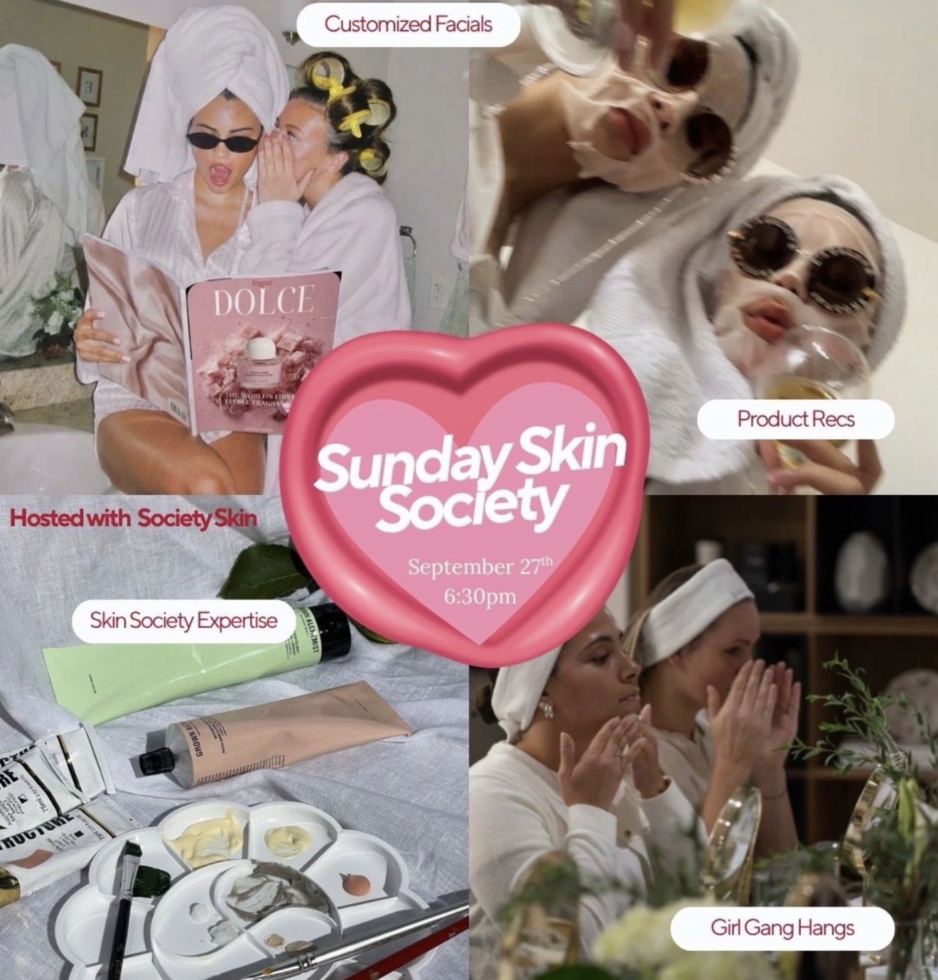 Hot Girl Hobbies: Sunday Skin Society