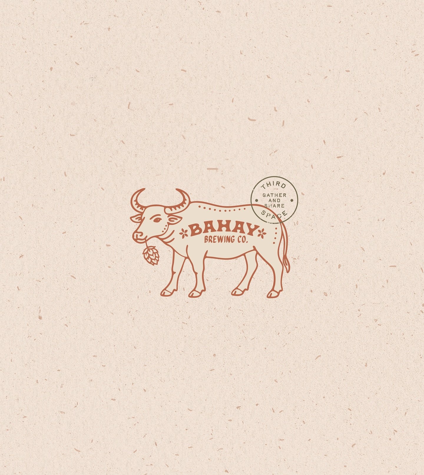 A little sneak peek for this  branding inspired by the Philippines. The Carabao (or water Buffalo) is the national animal of the Philippines and a symbol of hard work and perseverance. 🤎