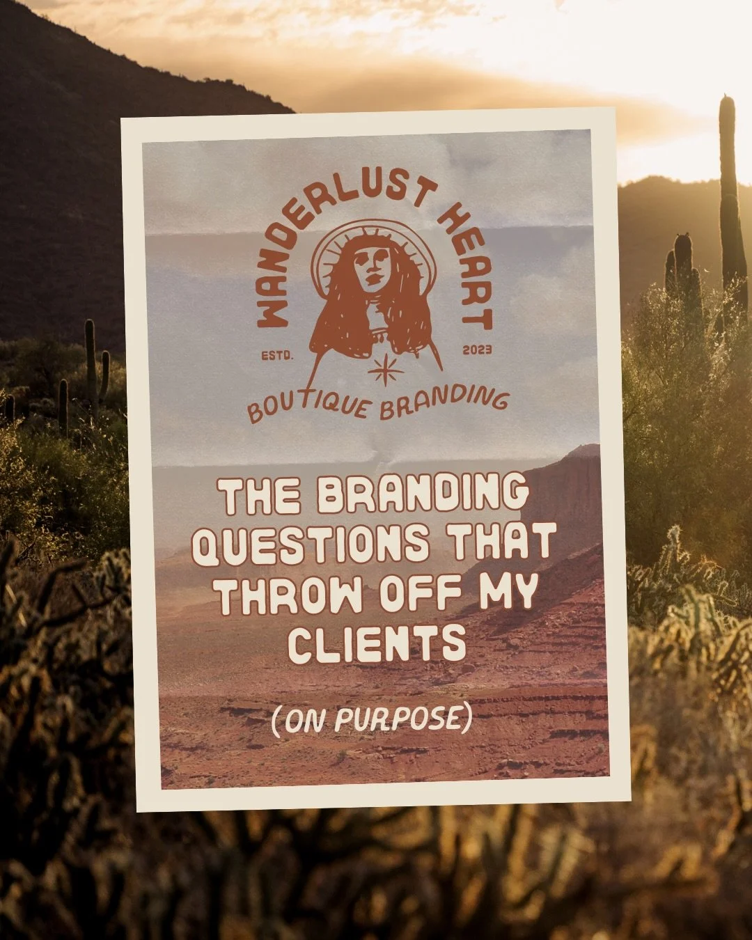 Most branding questionnaires ask the same questions. They&rsquo;re not wrong, they just could go deeper. The basics tell me what you do, but they don&rsquo;t tell me how your brand should feel when it shows up. That&rsquo;s where clarity actually com